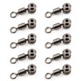 thumbnail image 1 of 10Pcs Carbon Steel Ball Bearing Fishing Rolling Swivel Solid Ring Tackle Tools, 1 of 6