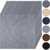 10Pcs Carpet Tiles Peel and Stick 24”x 24” Non-Slip Self Adhesive Squares Carpet Floor Tile Reusable Waterproof Carpet for Living Room Bedroom