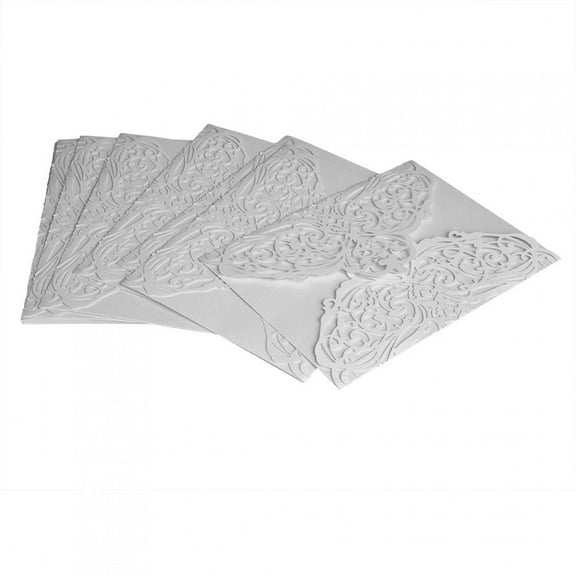 10Pcs Carved Personalized Business Wedding Invitation Cards Party