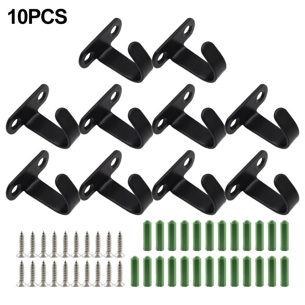 10Pcs Ceiling Hooks Wall Hooks Ceiling Towel Hooks Coat Hooks Ceiling