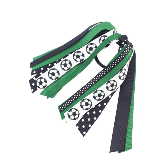 10Pcs Cheerleading Hair Scarf Ribbon Sports Headband For Cheerleaders Competition Accessories (2018042505 Football Style)10Pcs Cheerleading Hair Scarf Ribbon Sports Headband For