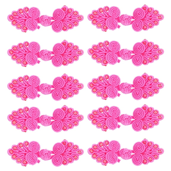 Howooi 10Pcs Chinese Closure Buttons Knot Buttons Closure Sewing Buttons Fastener