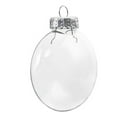 10Pcs Christmas Clear Balls,Transparent DIY Shatterproof Hanging