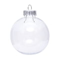 thumbnail image 1 of 10Pcs Christmas Clear Balls,Transparent DIY Shatterproof Hanging Christmas Ball,Hanging Fillable Plastic Decorative Ball,Christmas Ornament  for Party, Wedding, Home Decor, 1 of 4
