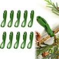 thumbnail image 1 of 10Pcs Christmas Garland Hangers, Reusable Stair Ties, Decorationation Holders, Buckle Design, Adhesive-Free Installation, For Fireplace Mantle, 1 of 9