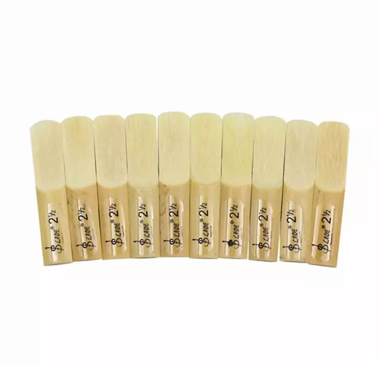 10Pcs Clarinet Reeds Reed For Strength 2.5 Saxophone Sax Accessories