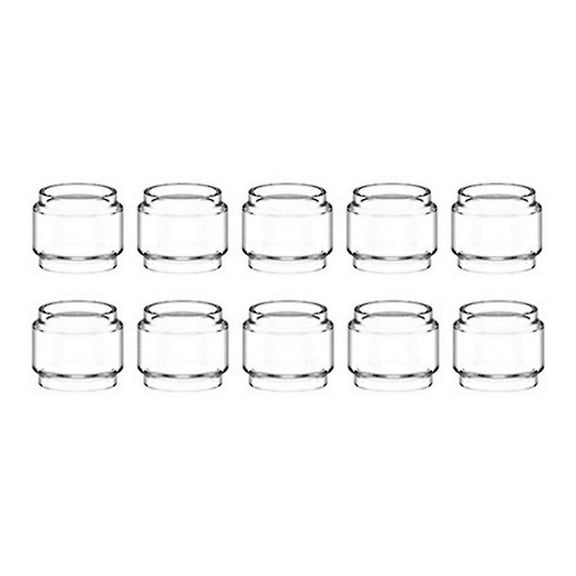 10Pcs Clear Bubble Glass Tubes Mini Cups for Zeus Sub Ohm Tank Repair Parts Accessory