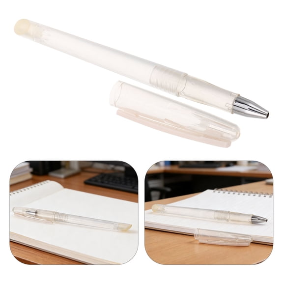 10Pcs Clear Empty Pen Tubes Plastic Shells Replacement with Erasable Feature for Business Writing