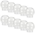 10Pcs Clear Plastic Ball Bottle Multifunctional DIY Ball Decoration