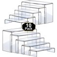 thumbnail image 1 of 10Pcs-Clear Rectangular Furniture Risers Display Stands, 1 of 7