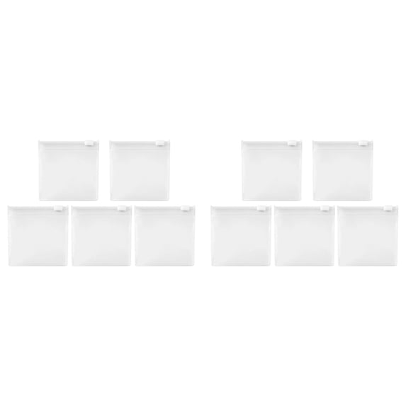 10Pcs Clear Zipper Pill Storage Bag,Small Ziplock Bags for Pills,Water-Resistant Pill Pouch,Self Sealing Zipper Medicine Bags,Travel Pill Organizer,Reusable Pill Bags for Medicine or Vitamins