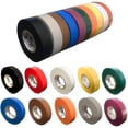 thumbnail image 1 of 10Pcs Colored Electrical Tape - electrical insulation tape 30 ft, waterproof, environmentally friendly, flame retardant, strong adhesion, 600V withstand voltage, color marking circuit, 1 of 7