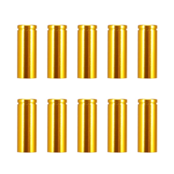 10Pcs Colorful Aluminum Alloy Bike Cable Crimp Ends Tips Shifter Bike Cable End Caps Bicycles Brake Cable End Crimps Set