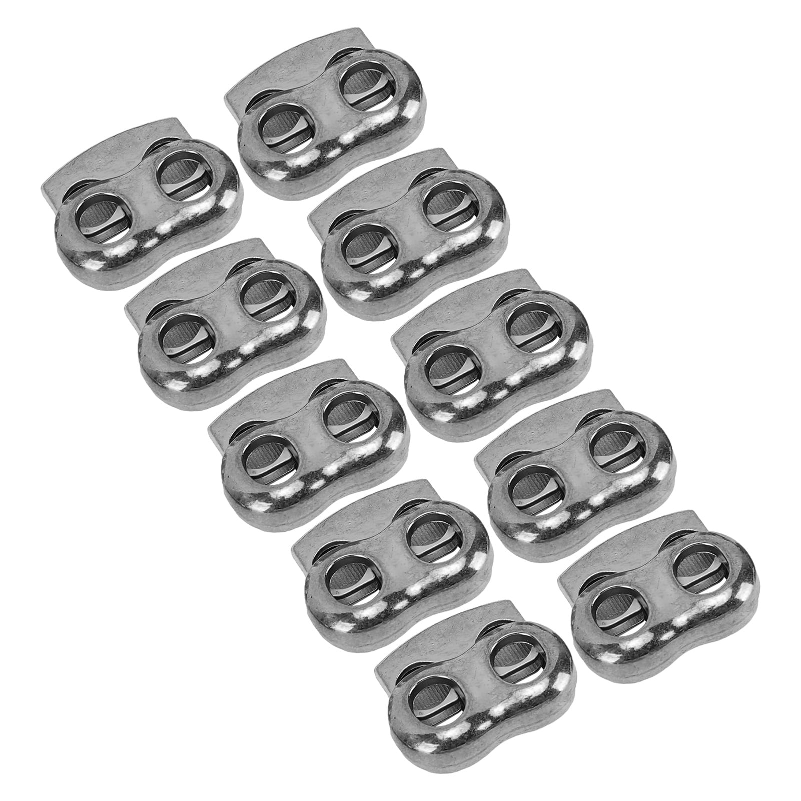10Pcs Cord Locker, Cord Lock Rustproof Safe Spring Buckle For