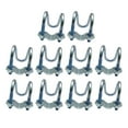 thumbnail image 1 of 10Pcs Crosses Pipe Clamp Double Screw Bolt Horizontal Vertical Connector Metal Steel Pipes Connector Fixator, 1 of 7