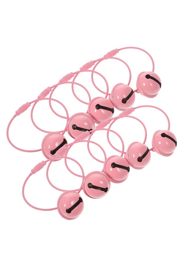 10Pcs Cute Key Chain Wear-resistant Bag Ornament Decorative Bag Pendant Keys Supply