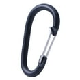 10Pcs D Shape Spring Clip Carabiner Hook Aluminum Alloys Spring ...