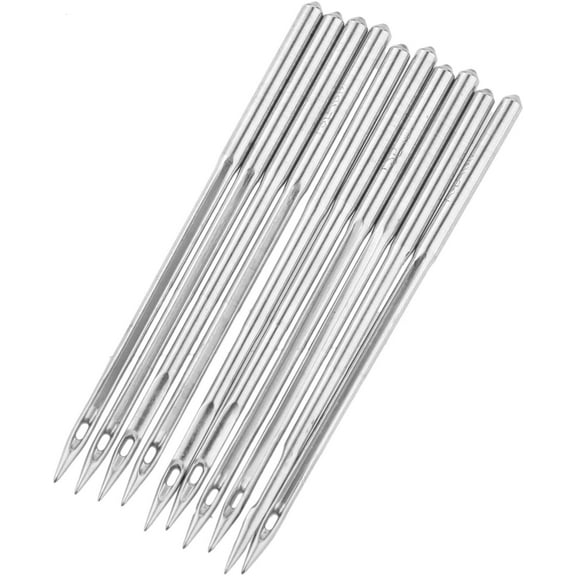 10Pcs DB*1 Industrial Sewing Machine Needles for JUKI DDL-555 Singer Brother,Size:18/110