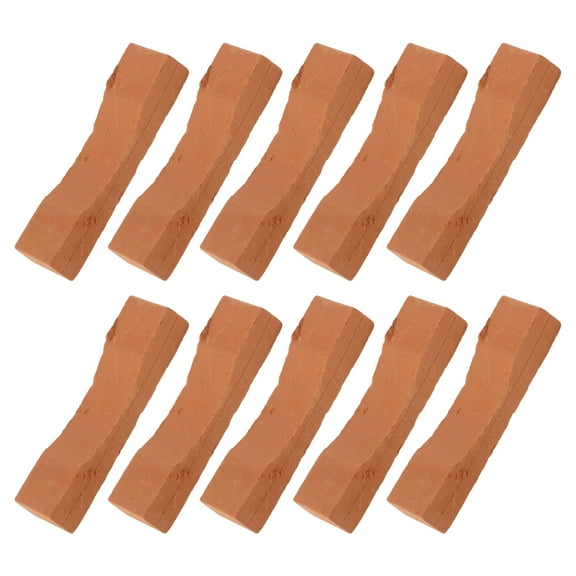 10Pcs DIY Miniature Brick Models Simulation Mini Bricks Models Small Brick Models Miniature Bricks Landscaping Accessories