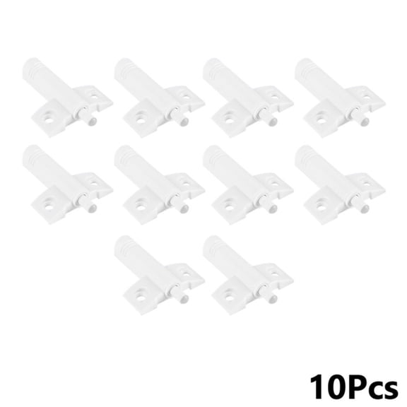10Pcs Damper Buffer Kitchen Cabinet Door Stop Drawer Soft Quiet Close Invisible Gray