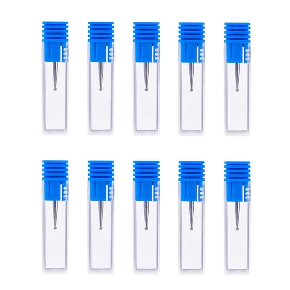 10Pcs Diamond Engraving Tip Bit, Electric Cordless Engraver Pen Tool, Etching Carve Tool Replacement Easy Etcher Tips for Stone, Jewelry, Glass, Metal (10) -