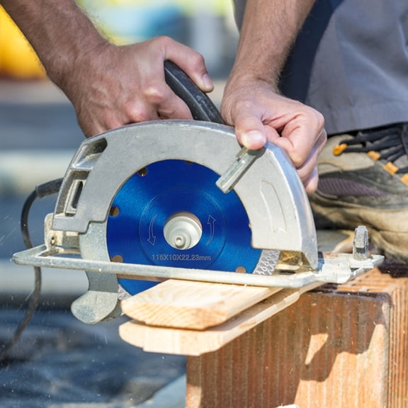 10Pcs Diamond Saw Blade 4.5 Inch Precise Cut Angle Grinder Diamond Blade Heat Resistant Dry Cutting Saw Blade Ultra Thin Round Ceramic Tile Saw Blade for Cutting Glass Jade Crystal Ceramic