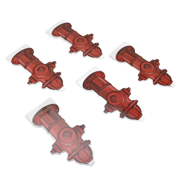 10Pcs Dog Pee Pad Trainer Paper Fire Hydrant Shaped Pet Diaper Pad for Puppy Training Behavior Aids Dog Pee Pads with Fire Hydrant Hydrants for Dogs to On Post Indoor Doggy SHC65