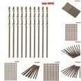 thumbnail image 1 of 10Pcs Drill Bit Set High Speed Steel Straight Shank Hand Drill Bits 3.5Mm, 1 of 4