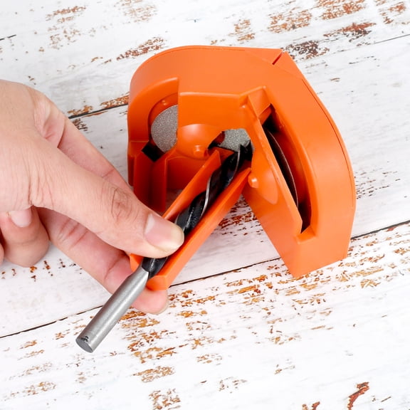 10Pcs Drill Bit Sharpening Disc Sturdy Drill Machine Blade Portable Drill Bit Sharpener Sheet Multipurpose Drill Bits Grinding Discs for High Speed Steel Carbide Twist Drill Bits Cobalt Drill Bits