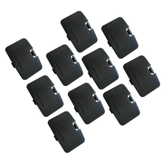 10Pcs Dust-Proof Memory Expansion Jumper Pak Cover Game Console Cover for Nintendo 64 N64
