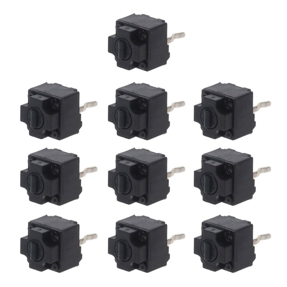 10Pcs EVQP0K07KBB4 MicroSwitches Square MicroSwitch for Precisions Clicks and Repairs