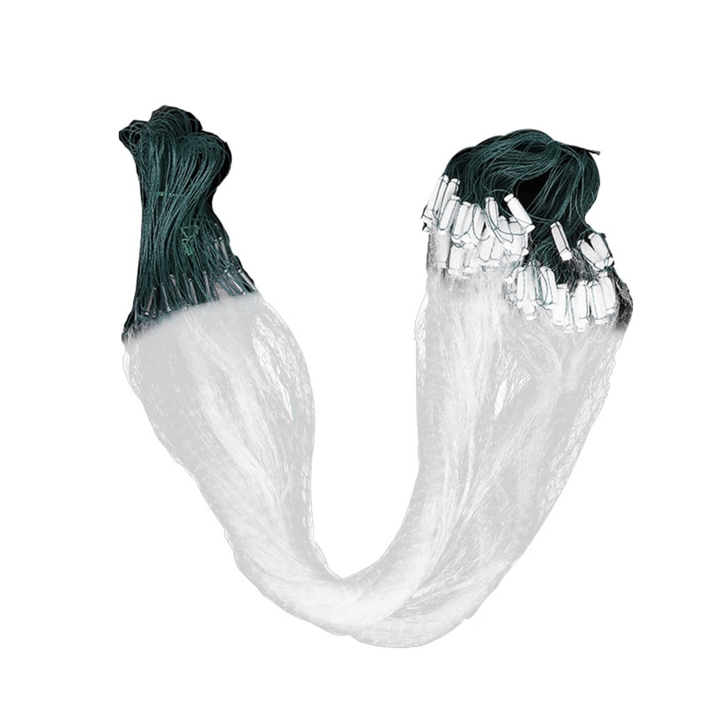 10Pcs Easy Throw Fly Fishing Net Portable Cast Fish Cage Fishing Casting Net Float Monofilament Gill Net Enduring
