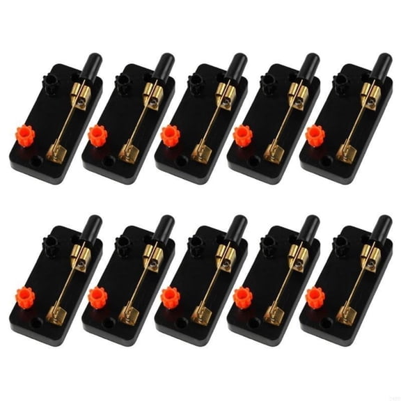 10Pcs Educational Single Throw Switches, Hands On Learning SPST Switches For Lab 24BB