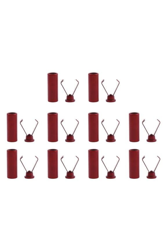 10Pcs Elastic Cord Stoppers Metal Drawstring Cord Lock Elastic Rope End Clip For Hoodies Swimwears Clothing Repair