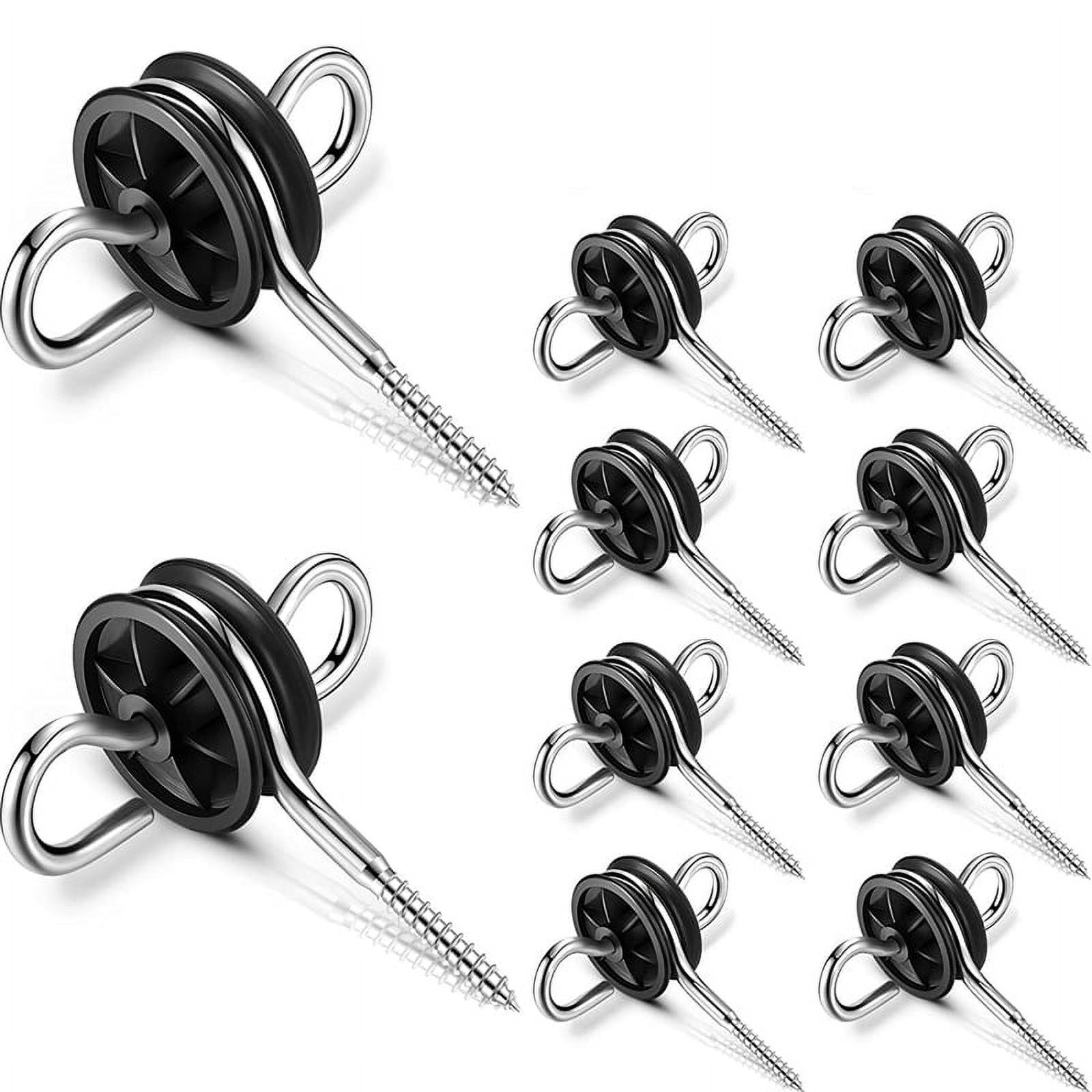 10Pcs Electric Fence Gate Handle Anchor Electric Fence Insulators Fence