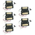thumbnail image 1 of 10Pcs Electric Guitar Pickups 50/52 Faced Humbucker Double Coil Electric Guitar Pickups, 1 of 5