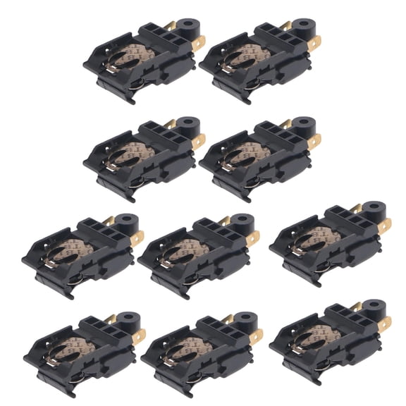 10Pcs Electric Kettle Switch Thermostat Temperature Control Terminals Kitchen Appliance Part 16A Boiler Thermostat Switch