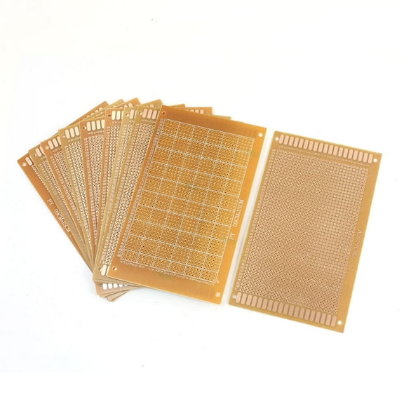 10Pcs Electronic DIY Single Sided Bakelite PCB Board Board 15cm x 9cm
