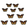 thumbnail image 1 of 10Pcs Embroidered Fabric Patches Butterfly Applique Iron On Butterfly Patches for Clothes Jackets Jeans Bag Decoration, 1 of 8