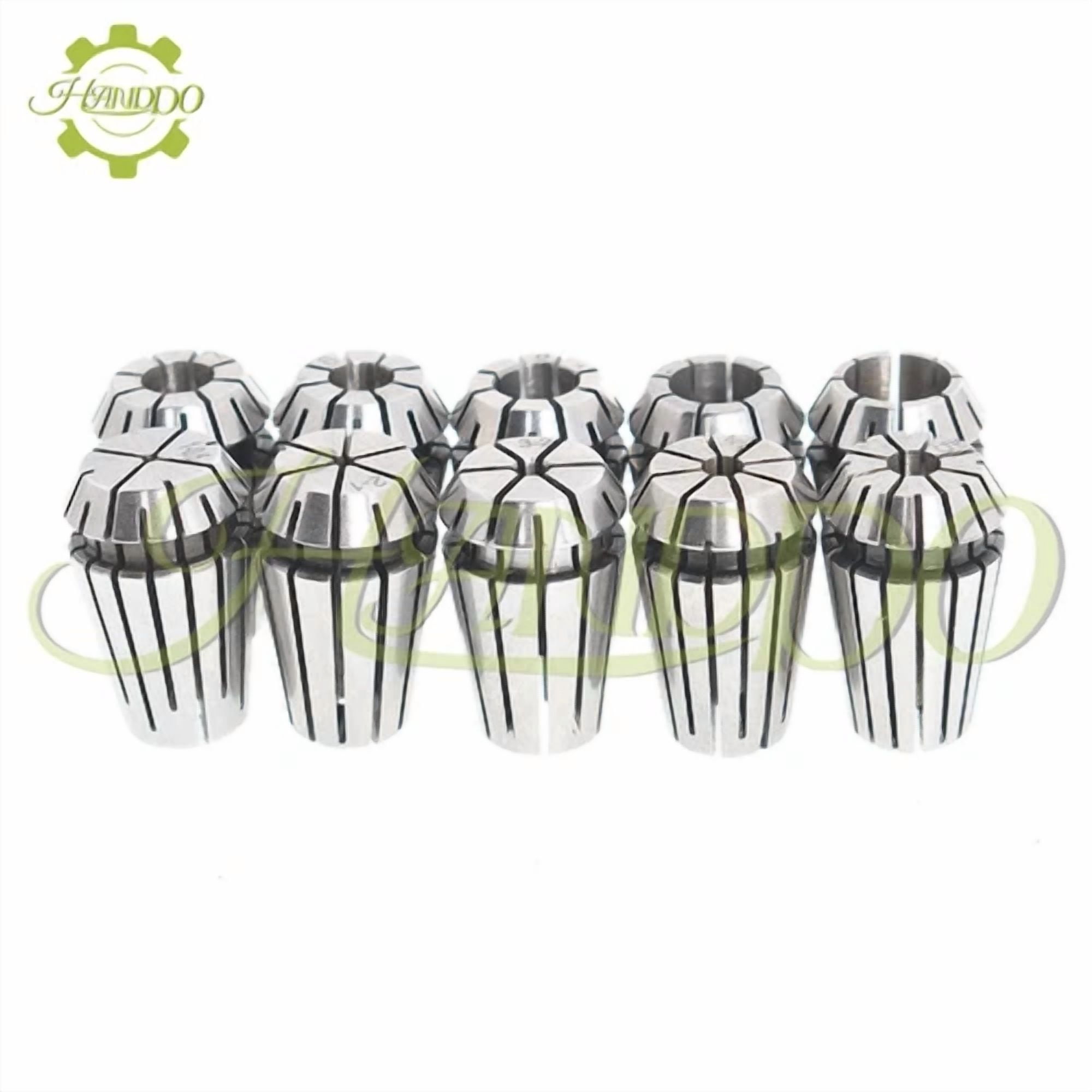 10pcs ER16 Spring Collet Set for CNC Engraving Machine and Milling Lathe Tool