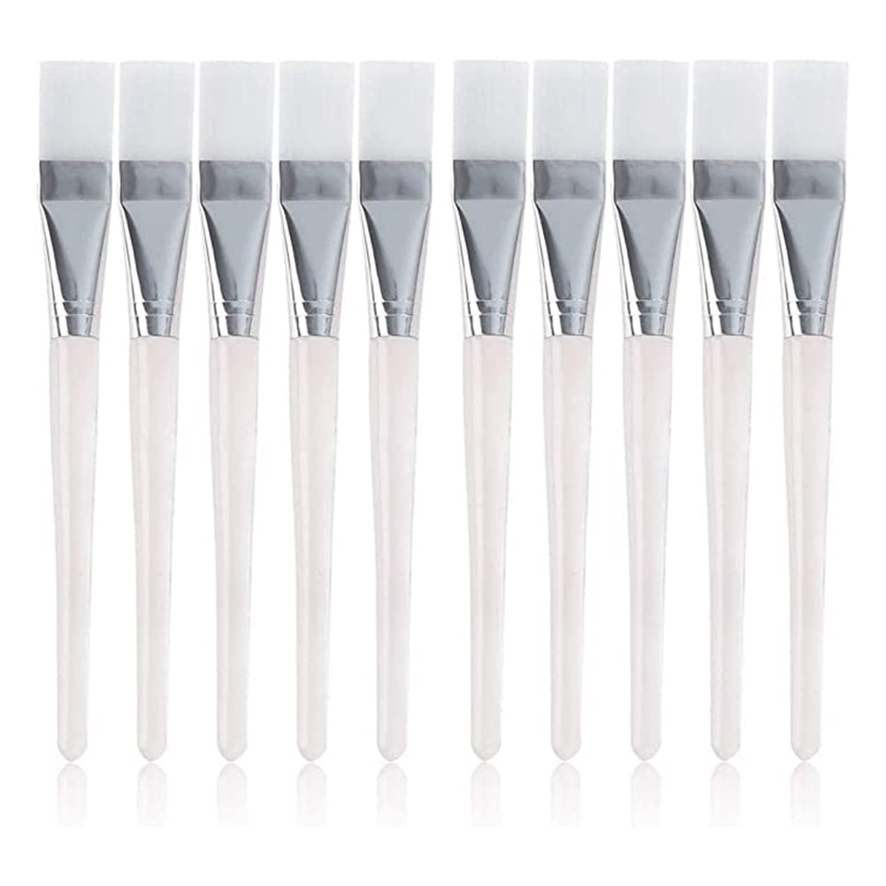 10Pcs Face Mask Brush Facial Mask Brushes Applicator Facial Applicator
