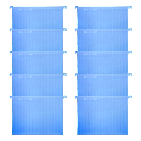 10Pcs Suspension Files with Tabs Hanging Filing Cabinet Folder for Office School