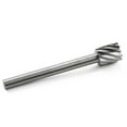thumbnail image 1 of 10Pcs Fine Needle Rotary Files White Diamond Drill Bits Silver 10 Pcs/Set Hss Dremel Routing Rotary Milling Rotary File Cutter Wood Drill Bit, Dusknt Hardware Drill Bits Clearance Sale! 10 Drill Bits, 1 of 8