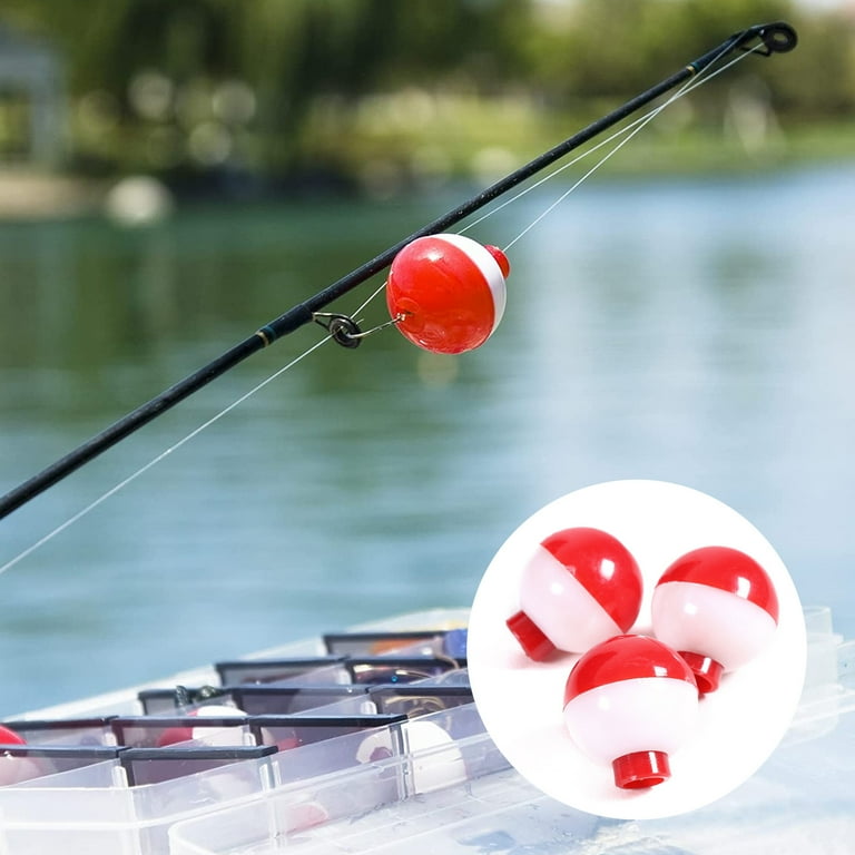 10Pcs Fishing Bobbers Strong Buoyancy Ultralight Waterproof Hollow