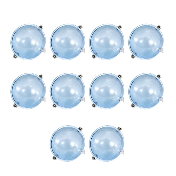 10Pcs Fishing Float Clear Round Balls Hollow Bubble Surfaces Floats Water Bubble Floats Tackle Easy to Use