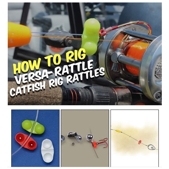 10Pcs Fishing Inline Rattle Catfish In Line Rattle For Diy Lure Hook Attract Fish Tools Pesca Iscas Fish Tackles 31X15X13Mm Orange Fangkenuo