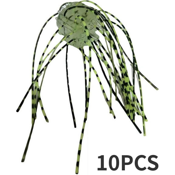 10Pcs Fishing Lure Kit,Dice Shaped Soft Fishing Bait,PVC Fishing Lure Slow Sinking Flexible Bass Lures,for Catfish Bass and Salmon