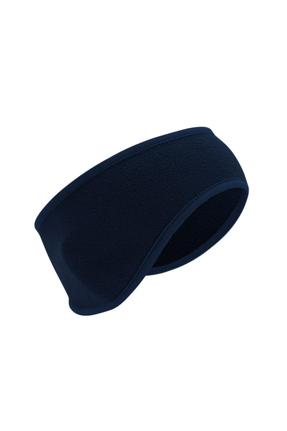 10Pcs Fleece Headband Ear Warmers! Werulen Winter Fleece Earband Headband, Stretchy Ponytail Ear Warmers for Women Men, Thermal Head Wrap for Running Cycling Hiking, Cold Weather Sports Headband,