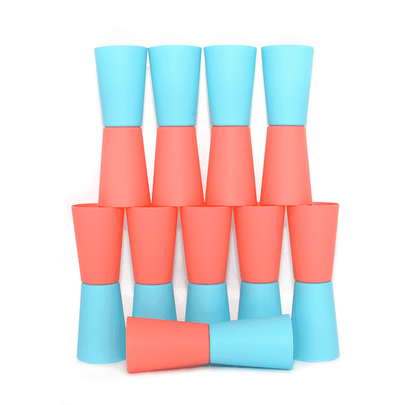 10Pcs Flip Cups-Improve Coordination, Speed, Core Strength & Balance for Kids & Athletes-Football, Basketball, Rugby, American football-Indoor & Outdoor Sports Equipment for Grass or Hard Ground