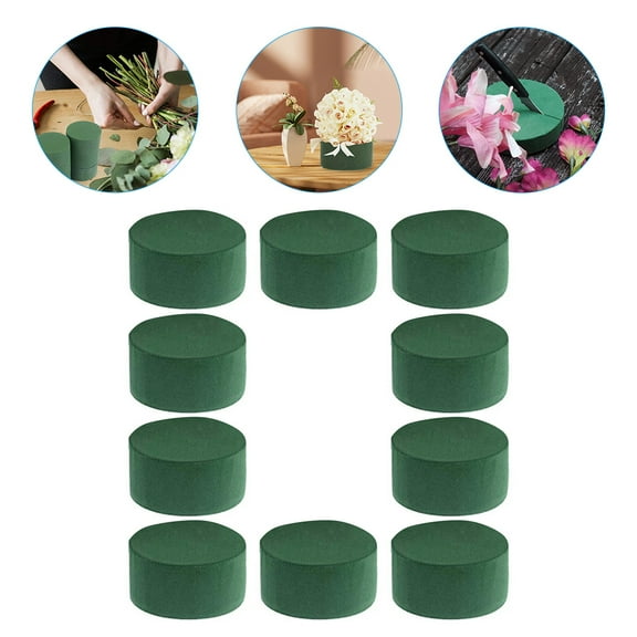 10Pcs Floral Blocks DIY Flower Arrangement Kit for Fresh Artificial Flower Decor